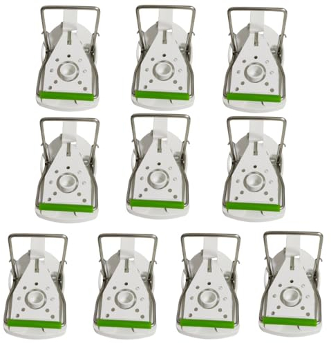 Mausefalle, Schlagfalle, professionelle Mausefalle, Rattenfalle, 10er-Pack, ökologische und Wiederverwendbare, effektive Rattenfalle in Haus und Garten