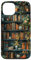 iPhone 13 Books and Coffee Vintage Library Case
