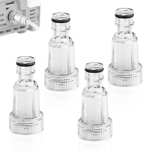 4 Pezzi Filtro per L'Acqua per Idropulitrice Filtro Ingresso Acqua Idropulitrice Filtro Idropulitrice Filtri Dell'Acqua per Idropulitrice Pompa Filtro per L’acqua Idropulitrice per Idropulitrice