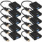 10 Pack DisplayPort to VGA Adapter, Laptop Converter Adaptor, Gold Plated, DP to VGA Adapter Compatible with Computer, Monitor, PC, Projector
