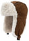 CLAPE Chapka en Fausse Fourrure Chapeau de Trappeur Chaud Casquette Homme Hiver avec Cache Oreilles Bonnet de Russie Unisexe Trapper Hat
