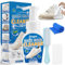 Shoe Cleaner, 200ml Suede Cleaner with Shoe Brush & Cloth, Trainer Cleaner for Remove Dirt & Stains, Shoe Cleaning Kit for Suede, Nubuck, Leather, Knit, Boots, Canvas, Rubber, PU, Sneaker Cleaner