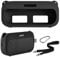 Xingsiyue Silicone Cover Case for Bose SoundLink Flex 2nd Gen/SoundLink Flex Portable Bluetooth Speaker - Travel Protective Cover, Anti-drop Soft Skin Sleeve with Metal Buckle and Shoulder Strap