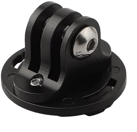 Soporte de conversión de cámara, soporte de luz, soporte de montaje para cámara deportiva de bicicleta, soporte adecuado para Garmin, soporte de extensión para GOPRO (macho)