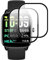 IQShield Panzer Schutz Glas Kompatibel mit Amazfit GTS 4 mini, 2 Stück Panzer Schutzfolie, 3D Runde Kante Displayschutzfolie, Touch Sensitive, Blasenfrei Glasfolie, Anti-Kratzen Panzerfolie