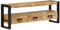 NQJIBUE Meuble TV en bois massif de manguier 120 x 30 x 45 cm