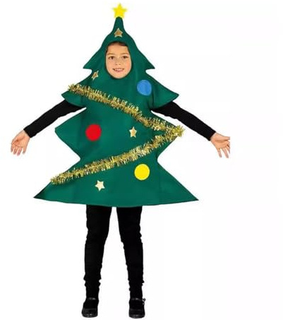 pvucpot Vestito albero di natale bambino Costume da Albero di Natale Bambino