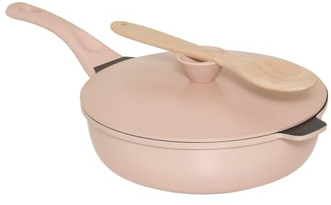 5five - sauteuse aluro aluminium rose d28cm