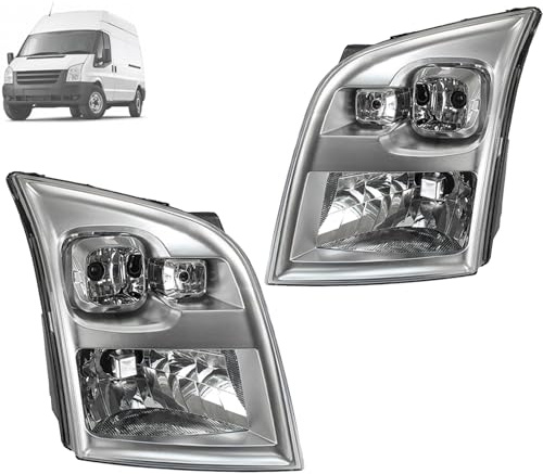 Scheinwerfer passend für Ford Transit Tourneo V347 2006-2014 Rechts Links H4 Halogen mit E-Prüfzeichen 1537773 431-1175L-LD
