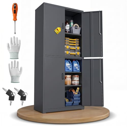 Ondis24 Aktenschrank Frank Büroschrank Stahlschrank Werkzeugschrank 180cm