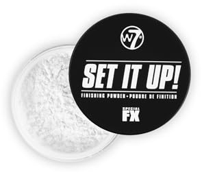 W7 Set It Up Loose Setting Puder – Schwereloser, transparenter, kaschierender Puder für alle Hauttöne