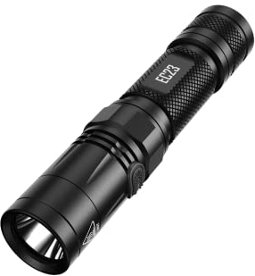 Nitecore EC23 Linterna, Unisex, Negro