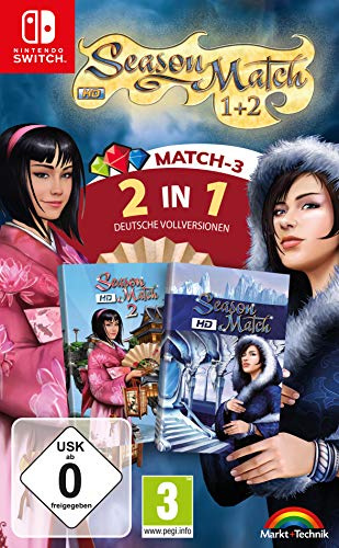 Season Match 1 + 2 HD Edition - 2 Spiele in einer Box - Nintendo Switch