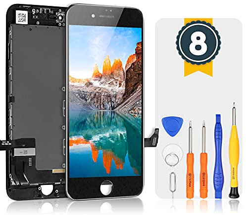bokman for iPhone 8 /SE 2020 Black Screen Replacement Parts Display Assembly Front Panel