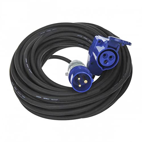 ProPlus CEE Verlängerungskabel 25M mit Winkelkupplung + Schuko Steckdose 3x2,5mm²