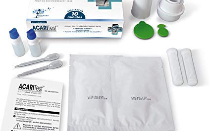 Acaritest test rapide de détection d’allergènes d’acariens - Anti Acariens