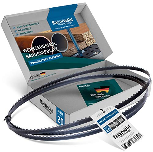 Bayerwald Werkzeugstahl Bandsägeblatt - 1425 x 10 x 0.36 x 4 / Holz, NE-Metalle, Kunststoff, dünne Bleche/Sägeband passend für Einhell. Kity. Interkrenn. Rexon. Haager. Budget. Varo. Güde uvm.