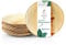 wiseware Assiettes en feuille de palme - 25 pièces assiettes jetables rondes Ø 18cm - vaisselle en feuille de palme biodégradable - vaisselle de fête compostable - vaisselle jetable bio