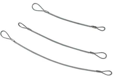 2er Set Verlängerungsleinen für Fabbri Gringo Bici 2-400mm