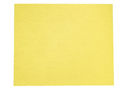 Mirka Yellow Schleifpapier Schleifbögen / 230x280mm / P180 / 50 Stk/Schleifen von Hartholz, Weichholz, Farbe, Spachtel, Kunststoff