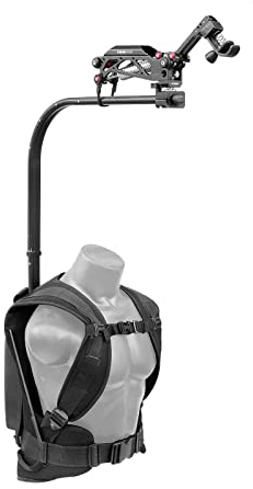FLYCAM Flowline Starter Body Support Vest + Placid 2-Axis Stabilizing Arm for 3-Axis Gimbals & Direct Cameras| Comfortable & Breathable Ergonomic Rig System for Fatigueless Shooting (FLCM-FLN-PA-01)