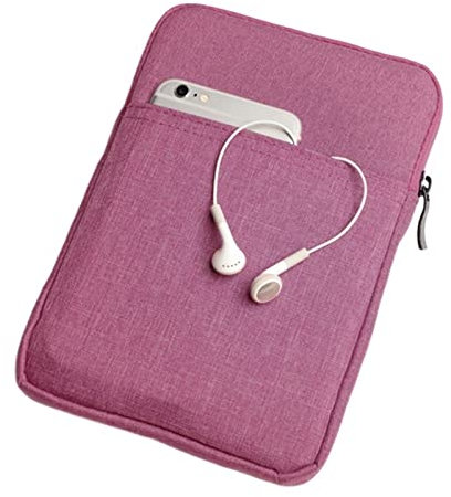 HAPPYA Sacchetto della Custodia della Manica del Tablet per Kobo Aura One 7.8 Pollici Copertura Protettiva della compressa del Lettore di ebook (Color : Rose, Size : 01)