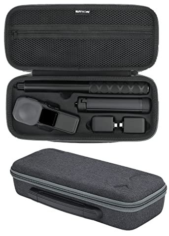 Kimyoaee Camera case for Insta360 One rs 1-inch 360 Camera Co-Engineered with Leica Accessories Invisible Selfie Stick Tripod Batteries Data Cable SD Card Storage Bag