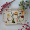 EVYRE | Bandeja de Madera Personalizada | Medida Perfecta 300x200x3 mm | Bandejas Decorativas de Navidad con Nombre | Adornos Mesa Navidad | Regalo Personalizado Navidad | Bandeja Madera Reyes Magos