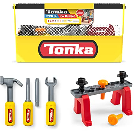 Basic Fun 06235002 Tonka-Tough Tool Box