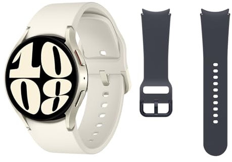 Samsung Galaxy Watch6 4G LTE, 40 mm + Correa de recambio - Smartwatch, Control de Salud, Seguimiento Deportivo, Dorado (Versión Española)
