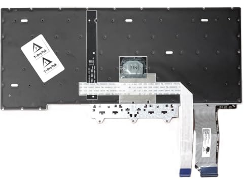 T-ProTek DE-Schwarz Tastatur mit Trackpoint kompatibel für Lenovo ThinkPad E14 2nd Gen (20TB)