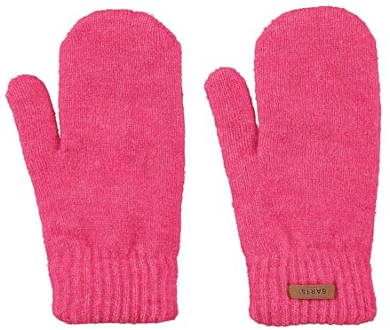 Barts Strick Fäustlinge Witzia Mitts gefütterte Damen-Handschuhe 4543 Hot Pink 30