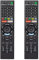 Universal Sony Remote for Sony TVs - Bravia 4K UHD LED LCD Smart TVs, Netflix, Google Play Buttons - Pack of 2