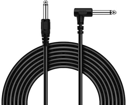 WEIBANG Guitar Cable 1.5m,Jack to Jack Cable 6.35mm for Electric Guitar, Bass, Amplifier, Mixer, Keyboard, Microphone