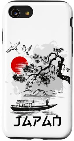 iPhone SE (2020) / 7 / 8 I Love Japan Nature And Culture, Tokyo Japan Graphic Design Case