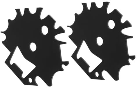 Supvox 2stücke Grill Schaber Grillreiniger Grillschaber Stahlschaber Grillrostreiniger Küchenhelfer Bratpfannenschaber Grillseide Smoker-reinigungswerkzeug