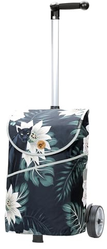 ANDERSEN Einkaufstrolley - Shopper Mix A34 | mit ergonischem 3-Wege-Griff, höhenverstellbar, aus Alu, bis 40 kg - Tasche Limited Edition, Seitenfach, Innenfach, 46 L