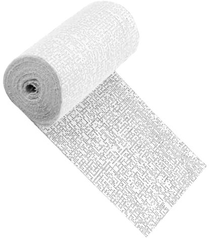 iplusmile 1rotolo Panno Gesso Per Riparazioni Muri Per Modellare e Riparare Cartongesso Asciugatura Rapida Facile Da Usare Per Progetti e Creazioni Artistiche