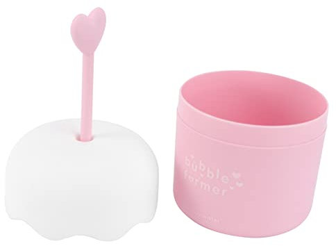 CANIGHT Portable Bubble Maker for Face Wash Foaming Tool for Deep Cleansing Travel-friendly Facial Cleansing Cup Women Pink
