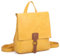 irisaa Rucksack Damen, Daypack Tasche klein Rucksackhandtaschen mini Schultertasche für Frauen und Mädchen, Damen Tasche:Gelb