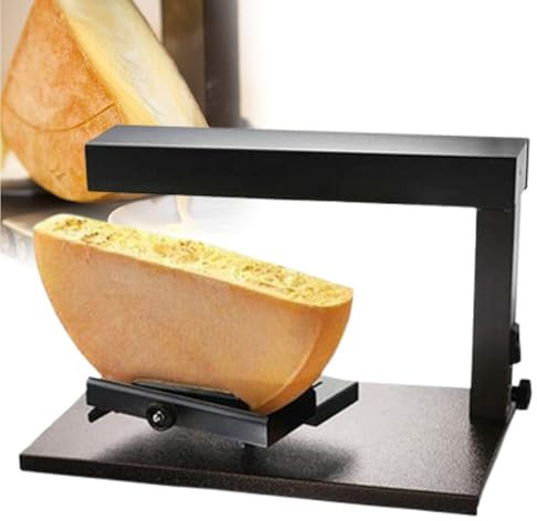 Raclette Cheese Grill Raclette Cheese Melter 650w 40s Melting Even Heating Can Be Tilted and Rotated for Cheese Melts and Heats,Odd