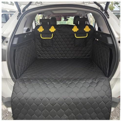 XIUDAM Housse Protection Coffre Voiture Chien pour Citroen C4 Cactus, Tapis de Coffre ImperméAbles RéSistantes Aux DéChirures Et Rayures Accessories