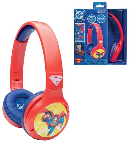 Lexibook, Superman Casque Bluetooth, HPBT010SU