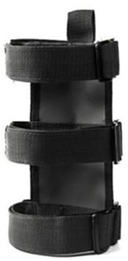 Auto Roll Bar Feuerlöscher Halter, Tragbare Feuerlöscher Halterung Gurt Langlebig und Verschleißfest Feuerlöscher Halterung für Fahrzeuge (Schwarz)