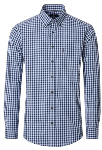 CASAMODA Freizeithemd Langarm kariert Comfort Fit