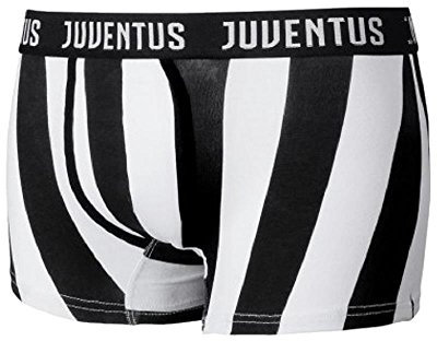 JUVENTUS Boxer Juventus FC JJ Abbigliamento Intimo Bambino Calcio PS 26707-16 Anni-Bianco Nero