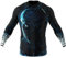SMMASH Black Walkers Rashguard Herren Kampfsport Langarm, Sport Longsleeve Atmungsaktiv und Leicht, Sportoberteile für MMA, Krav MAGA, BJJ, Slim Fit Funktionsshirt Herren, Hergestellt in der EU (L)