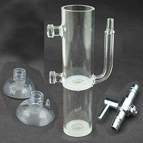 AUXPhome Aquarium Crystal Cherry Red Shrimp Egg Inkubator Tumbler, Glas, 20 mm, Shrimp Hatchery, Mundbrüte, pneumatisch, Eierwippe