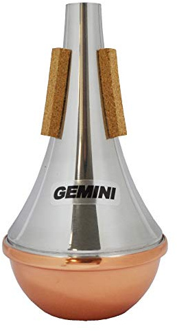 Tom Crown GEM-C Straight Mute for Trumpet Gemini GEMINI Copper End