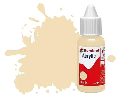 Humbrol DB0071 Acrylic Paint No 71 Oak - Satin,14 ml (Pack of 1)